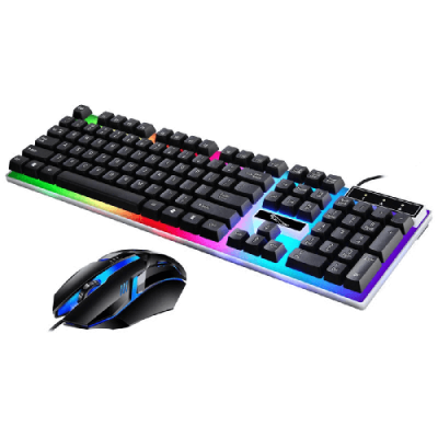 Клавиатура ,Игровой набор клавиатура и мышка Gaming G21B с RGB подсветкой    (30)