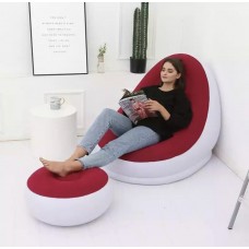 Надувной диван-кровать, утолщенное кресло для отдыха  (24)