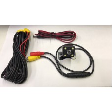 101 автоКамера заднего вида 4led   КВАДРАТНАЯ   (100 )