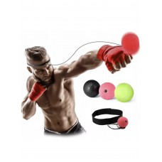 ТРЕНАЖЕР Боксерский мяч для тренировок  повязка на голову , мяч для упражнений Muay Thai (120)