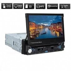 АВТОМАГНИТОЛА car player   C выезным экраном  АНДРОИД   GPS+4G  sim carta  (10)