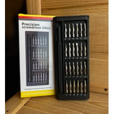 Набор отверток 24 в 1 магнитные Биты Phillips Torx Hex Precision DIY разборный мини-чехол (240)