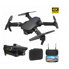 Квадрокоптер E88 PRO Black - дрон с HD камерой, FPV   1   камеры   Кейсе  2 акумулятора   (36)