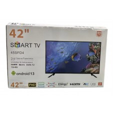 Телевизор  TV 42 FHD DVB-T2,  Smart, Android 13.0 (AOSP), 1G+8G, Dolby   E-SHARE;