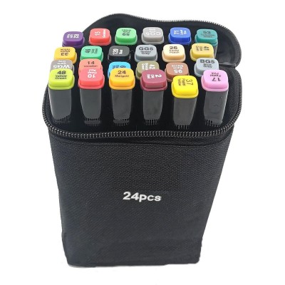 Маркеры    24  набор маркеров для скетчинга touch, 12 цветов   (50)