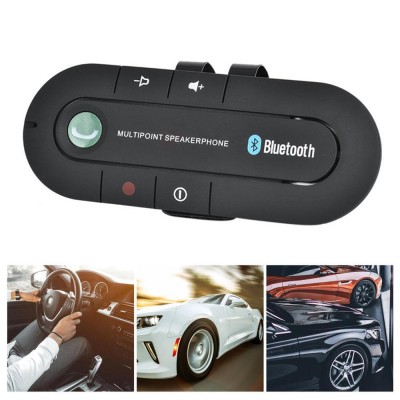 Громкая связь Lesko Car Kit Bluetooth-спикерфон (Гарнитура Hands Free) (100)