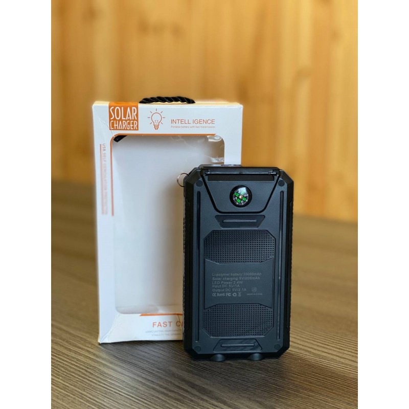 Повер банк сСолнечной панелью 20000 mAh Js-65 (100)