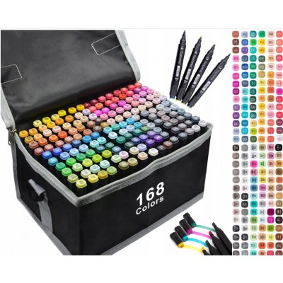 Маркеры   168   набор маркеров для скетчинга touch, 168 цветов (6)