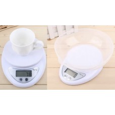 Весы 5 кг    компактрые весы на 5 кг с лотком     AND B05  (40)