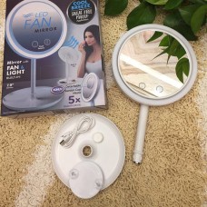 Зеркало настольное с подсветкой и вентилятором  beauty breeze mirrorAND LY-699    (24)