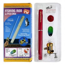 УДОЧКА Карманная Мини Удочка в Виде Ручки Fish Rod in Pen Case  (100)