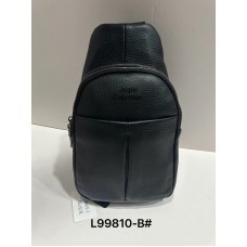 Сумка    Мужская Черная  Backpack for men AND JASPER  Кожа L99810-b    (100)
