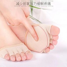 Женские Полуноски с Пальцами для Стоп Five-Finger Invisible Socks К  PAIN PATCH  LY-398 (300)