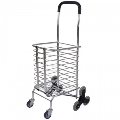 Тачка _Тележка серебро SHOPPING CART XS-2 (8)