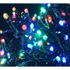 2025 ЧерныйПровод Гирлянда  300LED  Теплый белый warm   AND 100-10 (60)