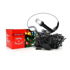 2025 ЧерныйПровод Гирлянда 300LED  warm  AND 115-5 (50)