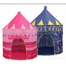 Детская игровая палатка Замок / Палатка детская в виде замка (36)