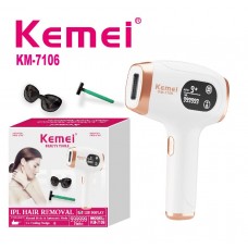 7106    ФотоЭпилятор   Домашнее удаление волос  Kemei KM-7106   (16)
