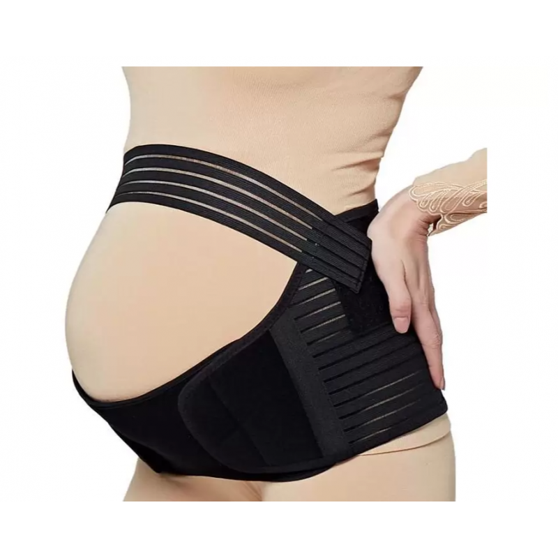 Бандаж для беременных Черный Бежевый (100) (200)(120)